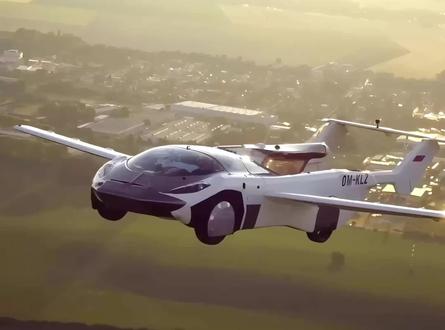 世界上首辆会飞行的汽车 #世界之最