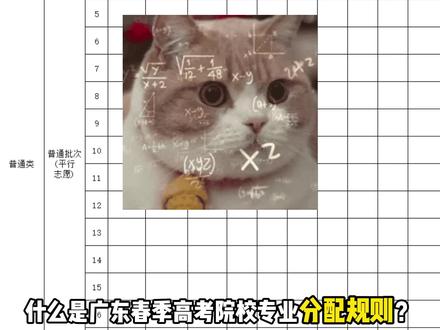 看完再报!广东春季高考院校录取专业分配居然不同? #广东春季高考 #春季高考 #志愿填报 #专业 #大专