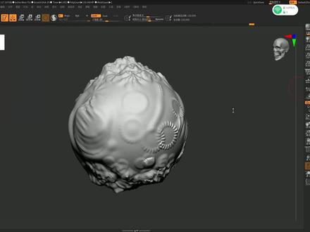Zbrush新手教程:多边形绘画#3d建模 #游戏建模 #zbrush #zbrush教程 #建模教程