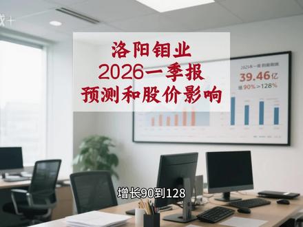 洛阳钼业2026一季报预测和股价影响