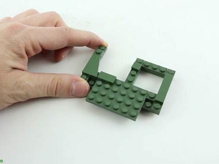 COBI积木二战苏联 SU-85 坦克模型搭建