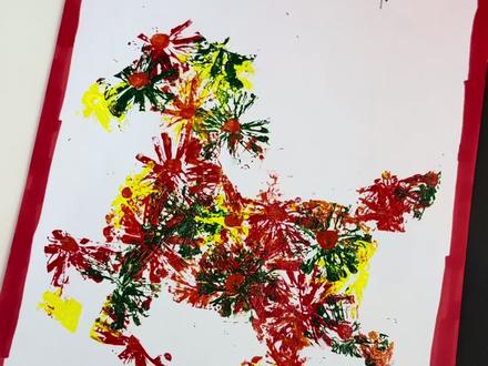 马年主题手工贴画,简单又好玩,快带孩子试试吧#亲子手工diy #新年手工 #儿童手工 #幼儿园手工 #亲子互动