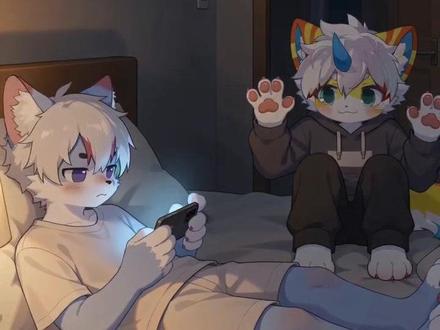 #AI卧室的意外闯入 #随变app#furry @清麟◎