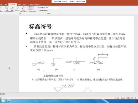 微课程34:CAD施工图标高符号的作用是什么?小符号,大用处!