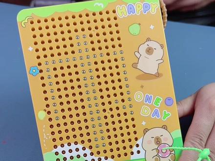 #磁力钢珠画板 #解压玩具 #益智动画 #搞笑视频