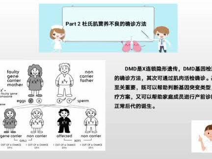 #医学科普 有明确诊断DMD患儿家庭,再生育时一定要进行产前诊断!!!#DMD患儿