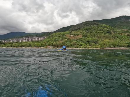 4星某种层面来说已经超越了人体极限…aida的4星学生已经够当大部分潜水机构的教练了……#抚仙湖 #自由潜 #爱上自由潜 #潜水