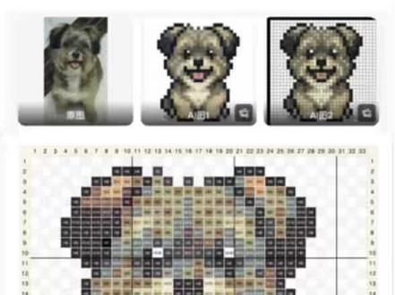 转个拼豆小狗图纸
#拼豆 #拼豆豆 #拼豆图纸 #拼豆日常 #拼豆工具