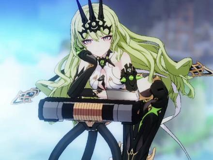 #崩坏3 #梅比乌斯 蛇蛇语音今日上线,她好会扭哦,而且白到发光