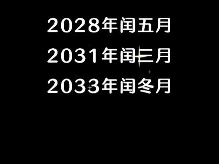 闰月表#闰月 #剪映 #上热门🔥 @DOU+上热门 @抖加🔥上热门🔥dou+🔥热点宝
