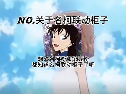 名柯联动柜子,反对