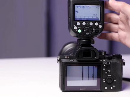 #上热门 神牛热靴闪光灯V860III 配合索尼相机机顶模式选择及参数调节#摄影知识 #神牛闪光灯 #