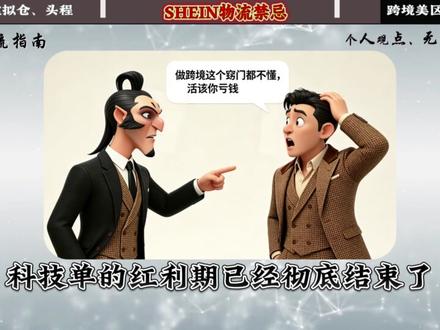SHEIN美区科技单一时爽,封店冻资泪两行!#跨境电商 #希音 #虚拟仓 #shein #跨境物流