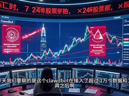 Clawdbot接10000数据和工具后7×24小时监听股票 Clawdbot接入10000+数据和工具后,7×24小时监听股票,杀疯了!Clawdbot 在AI 圈彻底火了。但是,大部分人玩的,都是「玩具版」。#clawdbot #teamo #科技圈 #科技改变生活 #AI