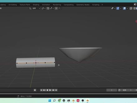blender内置路径曲线,做软管很方便,做杯子的一个方法分享