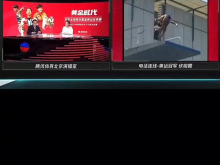跳水女皇伏明霞从专业角度分析板台差异 #跳水#伏明霞
