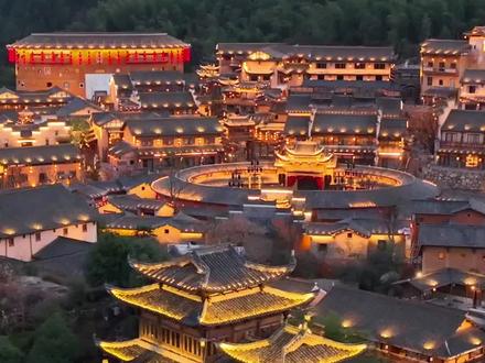 莫非这就是苏轼笔下的天上宫阙 总要带心爱的人来一次望仙谷吧!#住进风景里 #这是什么神仙地方 #望仙谷 #望仙谷夜景有多绝 #望仙谷到底藏着多少宝藏