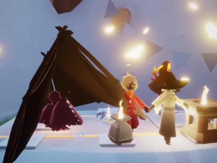 #光遇 #光遇日常 #游戏日常 #巫师 每天都有白嫖怪,小陈快把音乐大厅给我改回来😭