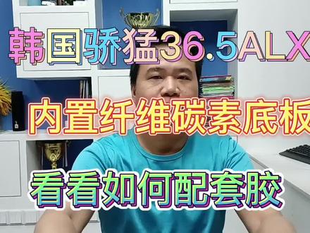 韩国骄猛36.5ALxi内置纤维碳素底板 #乒乓 #套胶 #底板 #底板套胶搭配 #diy乒乓球拍