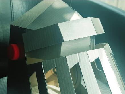 【手工制作】纸板DIY『欧洲中世纪·骑士头盔』 #手工玩具#diy #创意diy#教程#头盔#手工制作#创意