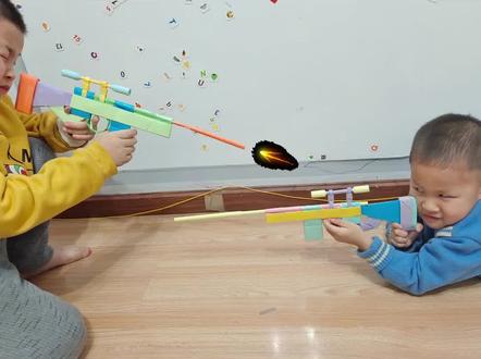 男孩子的玩具!#手作diy #纸艺 #手工玩具 #手工作品 #抖音折纸