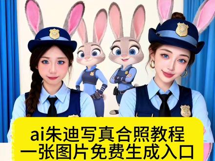 ai朱迪写真指令 ai朱迪特效 ai朱迪写真 ai朱迪合照指令 ai朱迪合照 ai朱迪造型 ai朱迪写真图片 ai朱迪警官 ai疯狂动物城写真 ai朱迪 疯狂动物城ai合照教程#ai朱迪写真 #即梦ai#疯狂动物城2 #疯狂动物城合照 #疯狂动物城2ai合照疯狂动物城2ai合照指令 疯狂动物城ai合照指令 豆包ai疯狂动物城2疯狂动物城2素材图