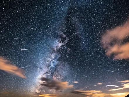 追双子座流星雨的16小时,和160颗/时的约定#双子座流星雨 #崇明东滩湿地公园 #观星 #天文