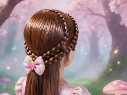 春天就给女儿扎这个发型🌸 编发顺着发丝蜿蜒,是春天里最甜的小宝贝呀~
#儿童编发教程#公主发型#儿童半披发 #宝宝新发型 #新年新发型