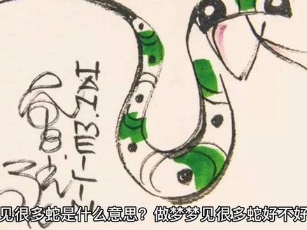 周公解梦:梦到很多蛇是什么意思?#周公解梦 #涨知识 #科普一下 #奇闻异事 #周公 #心灵 #生命科学 #解梦 #解梦心理学 #解梦达人