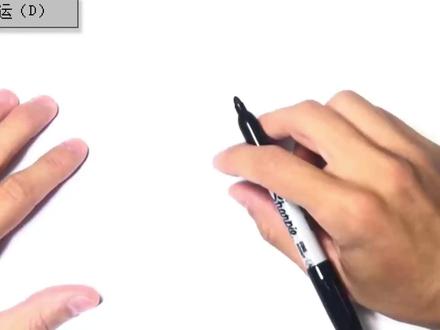 和我一起学画画,今天我们来画一头狼,画的和真的一样! #简笔画 #儿童简笔画 #一起学画画 #动物简笔画