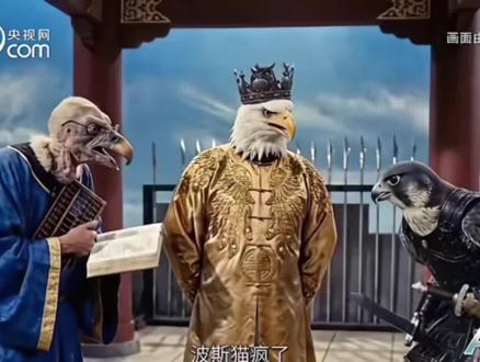 央妈推出AI 武侠短片《流金谷恩仇录》,以动物江湖隐喻中东局势,发布后迅速走红,不到一天收获超130万点赞~🥳🥳🥳#dou上热门#流金谷恩仇录 @DOU+小助手