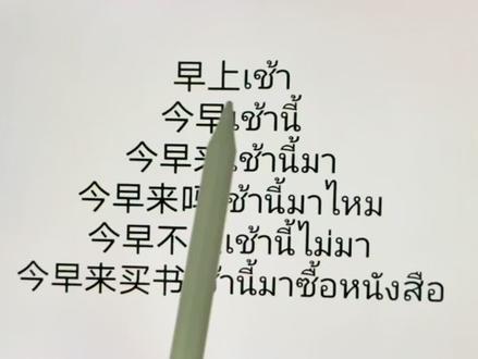 今日份帕撒泰 #泰语 #泰语学习#泰国#他泰#泰兰德