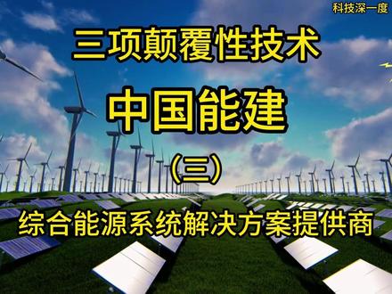 中国能建(三)全球最大规模绿色氢氨醇一体化柔性合成技术 #特高压 #新型储能 #光伏 #风电 #国产突破