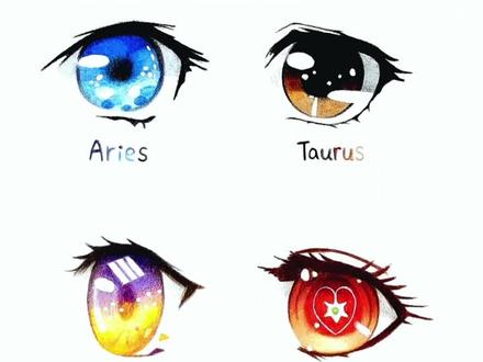十二星座拟人动漫眼睛,你是哪个星座?告诉我吧~@DOU+小助手 #动漫 #十二星座 #动漫 #眼睛教程