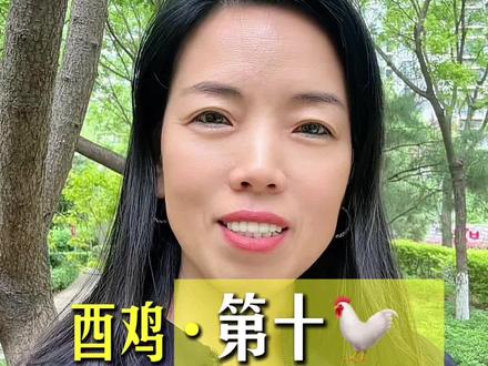 鸡为什么排第十?酉时归巢,守时守信。#十二生肖 #传统文化 #酉鸡