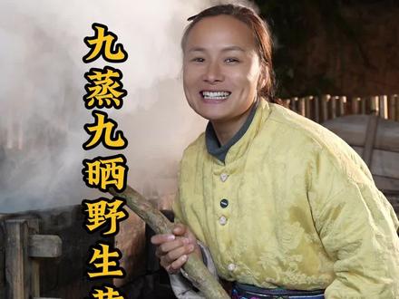 古法野生黄精 九蒸九晒野生黄精#黄精