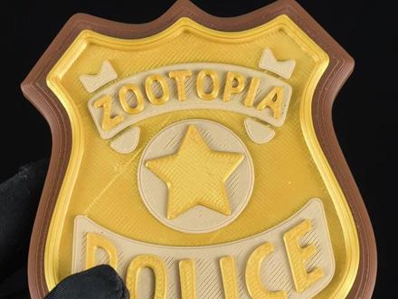 优化版疯狂动物城朱迪警长徽章冰箱贴 不断优化打印效果,给大家最好的朱迪徽章
#疯狂动物城 #朱迪 #徽章 #冰箱贴 #3D打印