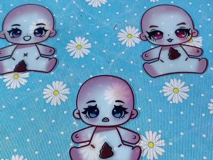 猎魔女团照顾宝宝果冻贴纸安静书 #猎魔女团 #安静书 #果冻贴纸