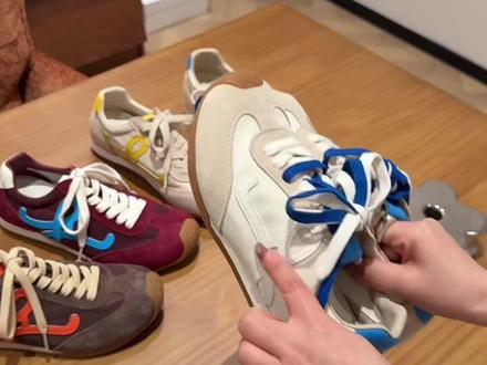 小个子穿搭必入的小罗德训鞋,留言选颜色🤏两位#春夏穿搭 #内增高#显高显瘦显腿长 #百搭 #开箱