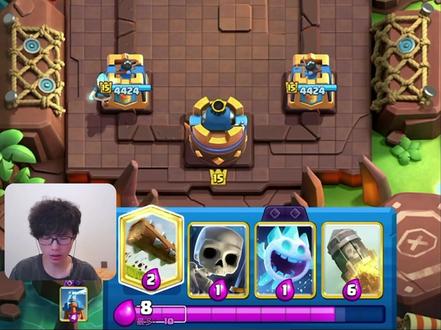 圣骑火箭矿教学,火箭就是真理,要来一发吗! #皇室战争 #力量哥