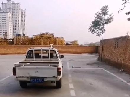 皮卡侧方停车 三点一线法 领车线教会你