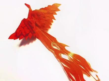 给你叠只纸凤凰吧 #手工折纸教程 #手工