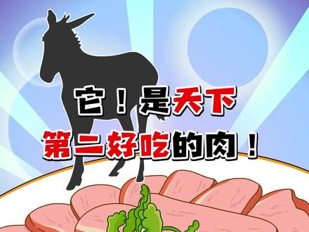 天上龙肉、地上驴肉~它号称是天下第二好吃的肉#天上龙肉地上驴肉 #美食 #驴 #轻漫计划 #上热门