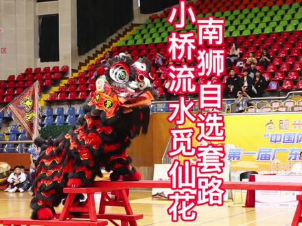 第一届广东省青少年龙狮锦标赛·小桥流水觅鲜花
男子青年甲组传统南狮自选套路-佛山市顺德区龙山中学腾扬龙狮武术团#醒狮文化 #龙狮锦标赛 #非物质文化遗产 #龙狮文化 #雄狮少年