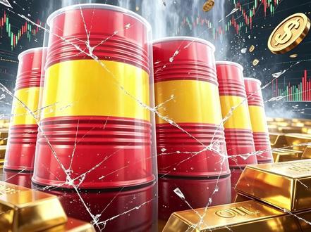 黄金又跌了!原油的双重诅咒? #黄金 #原油 #金价