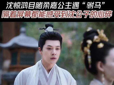 #灼灼风流 沈惊鸿#徐海乔 亲眼目睹柔嘉公主#王丽坤 遇旧人,“驸马”一登场,隔着屏幕都能感受到沈公子的心碎,上#极光TV 看#灼灼风流
