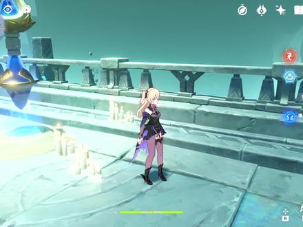 #原神 #渊下宫 某个需要三个祭品的任务,以及三个祭品的位置。前提是得要找够足够的键纹噢。