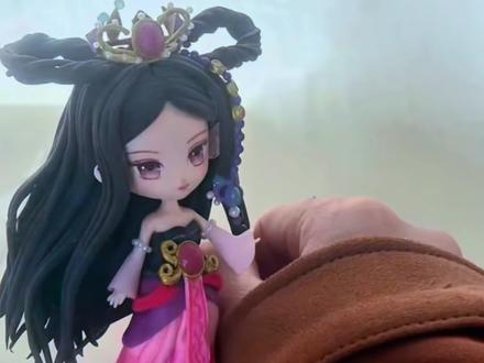 别催了,你要的王默最新战斗服手办,我带着黑眼圈肝出来了😂#手工 #二次元 #叶罗丽精灵梦 #叶罗丽彩妆公主 #王默