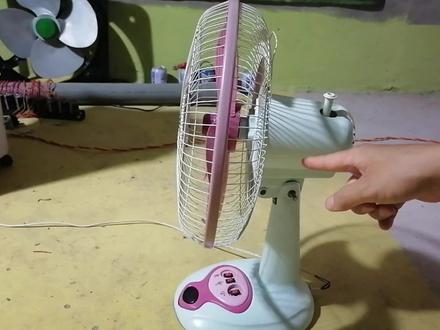 风扇摇头机构的工作原理,治好了它多年的颈椎病