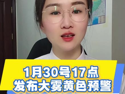 河南雪刚走雾就来了,大雾黄色预警,各位朋友看天气上高速#河南高速 #大雾弥漫 #预警 #河南